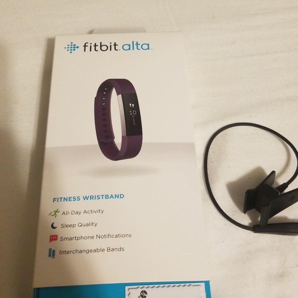Fitbit alta purple sz small